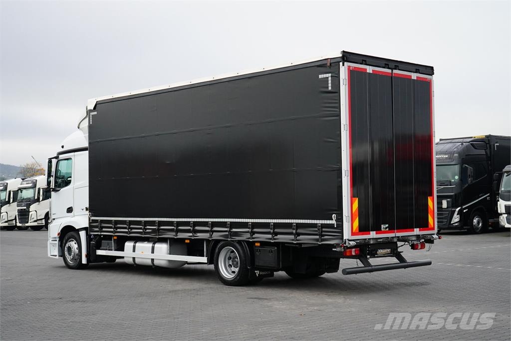 Mercedes-Benz ACTROS / 1830 / ACC / E 6 / FIRANKA / 19 PALET / Ł شاحنات بغطاء جانبي