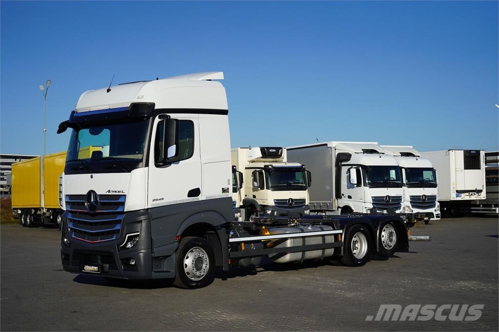 Mercedes-Benz ACTROS L / 2545 / EURO 6 / MP 5 / BDF MULTI / 7.15 Sasiuri si suspensii