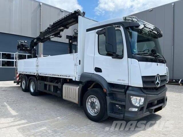 Mercedes-Benz ANTOS 2546 / 6X2 / MKG HLK 221 A3 Φορτηγά Kαρότσα με ανοιγόμενα πλαϊνά