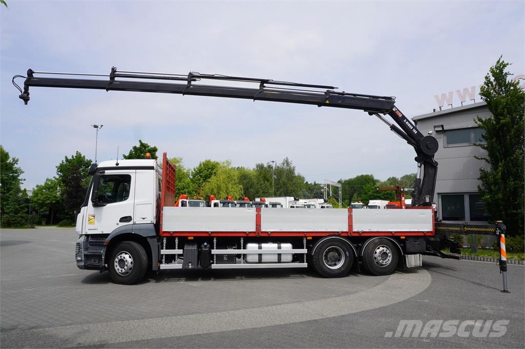Mercedes-Benz Antos 2540 6x2-4 / HIAB X-HIDUO 188 ES-4 crane / R Derik kranovi