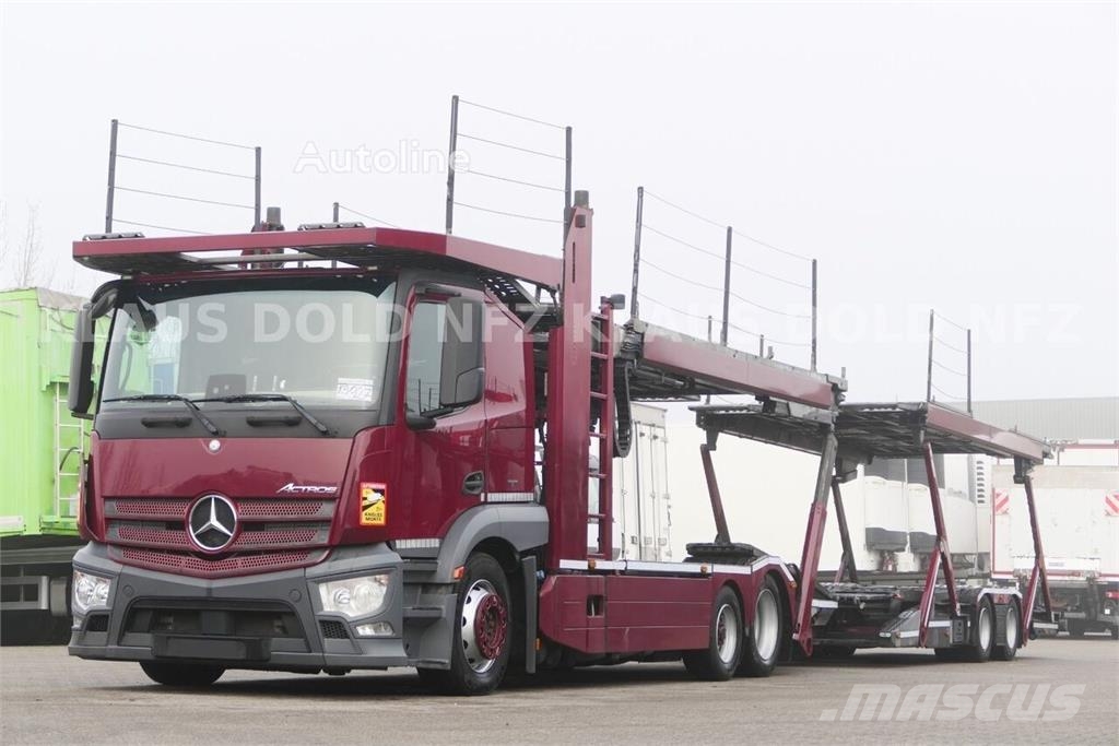 Mercedes-Benz Antos 2443 Car Transporter Truck with Car Transpor Camiones portacoches