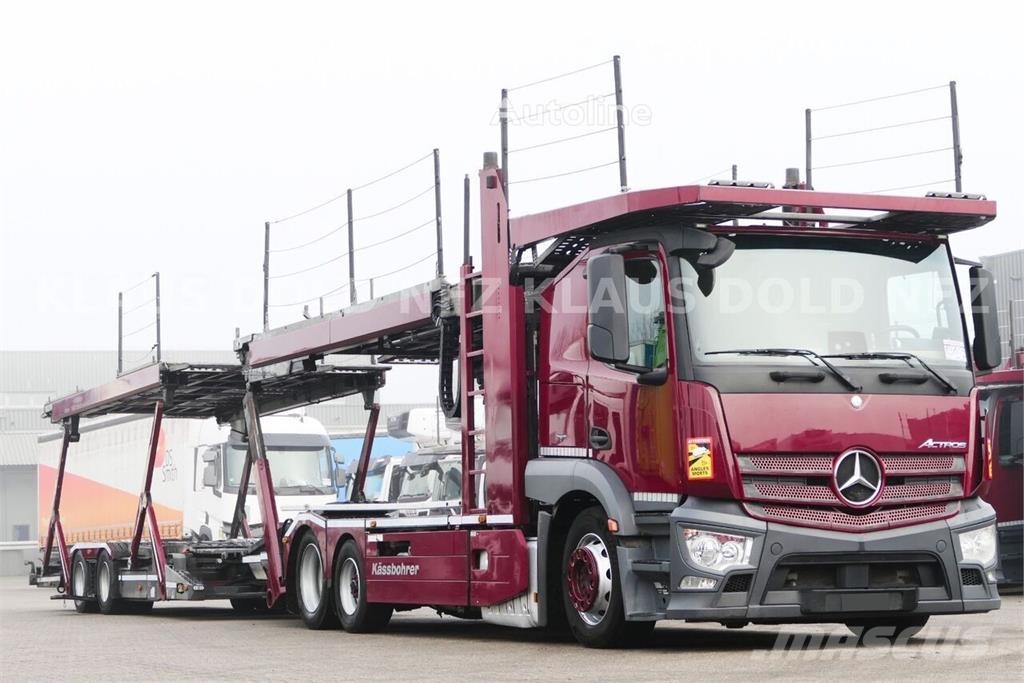 Mercedes-Benz Antos 2443 Car Transporter Truck with Car Transpor Camiones portacoches