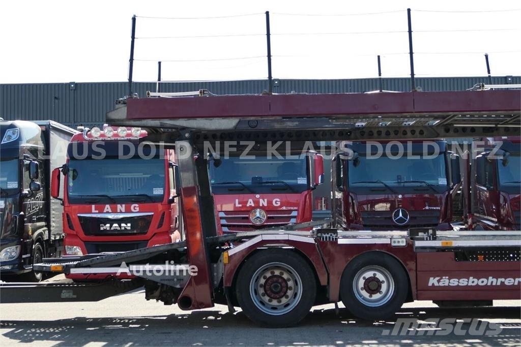 Mercedes-Benz Antos 2443 Metago Car Transporter Truck with Car T Camiones portacoches