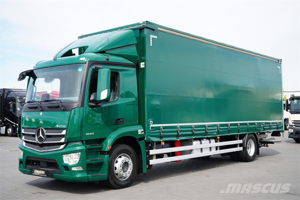 Mercedes-Benz ANTOS / 1833 / ACC / E 6 / FIRANKA + WINDA / 21 PA Curtainsider trucks