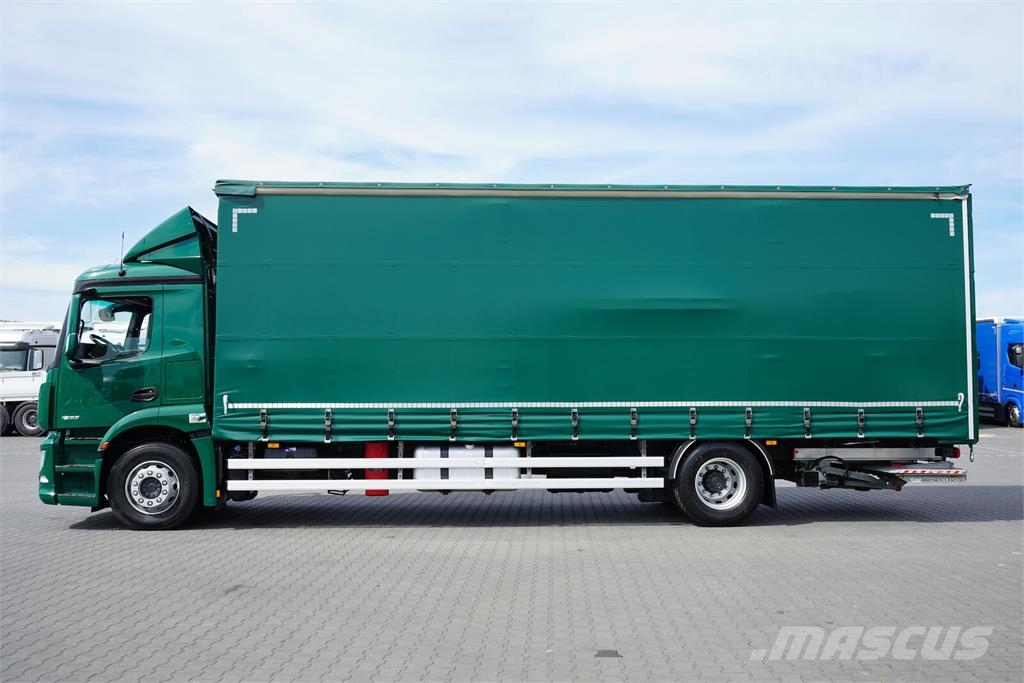 Mercedes-Benz ANTOS / 1833 / ACC / E 6 / FIRANKA + WINDA / 21 PA Curtainsider trucks