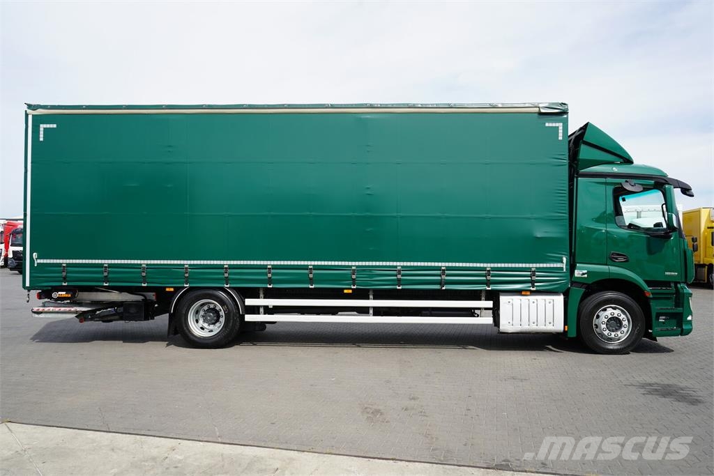 Mercedes-Benz ANTOS / 1833 / ACC / E 6 / FIRANKA + WINDA / 21 PA Curtainsider trucks