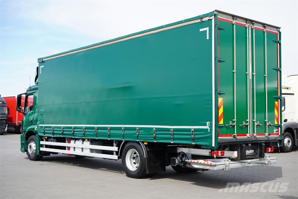 Mercedes-Benz ANTOS / 1833 / ACC / E 6 / FIRANKA + WINDA / 21 PA Curtainsider trucks