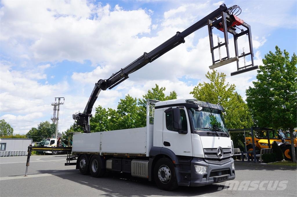 Mercedes-Benz Antos 2540 6x2 / 170 tho. km / HDS HIAB X-Duo 178 Гусеничные краны