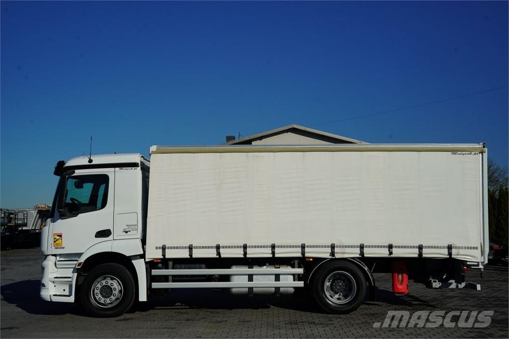 Mercedes-Benz ANTOS 1835 / SOLÓWKA / FIRANKA - 6,1 M / WINDA DHO Kayar tenteli kamyonlar