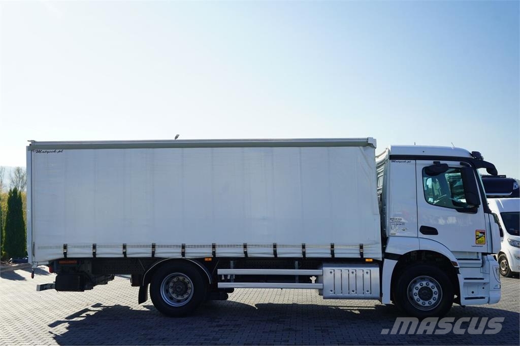 Mercedes-Benz ANTOS 1835 / SOLÓWKA / FIRANKA - 6,1 M / WINDA DHO Kayar tenteli kamyonlar