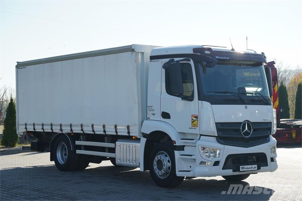 Mercedes-Benz ANTOS 1835 / SOLÓWKA / FIRANKA - 6,1 M / WINDA DHO Kayar tenteli kamyonlar