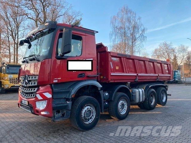 Mercedes-Benz AROCS 4148 8x4 EUR 6 KIPPER MEILLER BORDMATIK Самоскиди