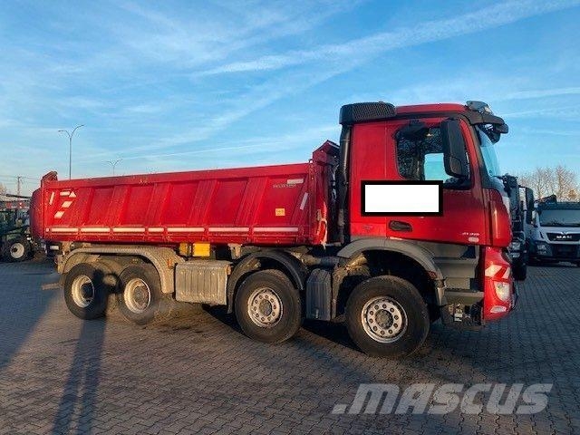 Mercedes-Benz AROCS 4148 8x4 EUR 6 KIPPER MEILLER BORDMATIK Самоскиди