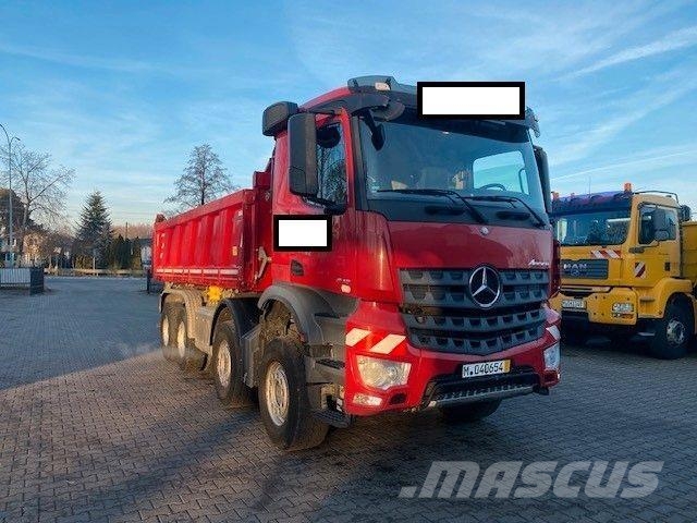Mercedes-Benz AROCS 4148 8x4 EUR 6 KIPPER MEILLER BORDMATIK Самоскиди