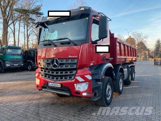 Mercedes-Benz AROCS 4148 8x4 EUR 6 KIPPER MEILLER BORDMATIK Самоскиди