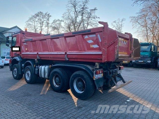 Mercedes-Benz AROCS 4148 8x4 EUR 6 KIPPER MEILLER BORDMATIK Самоскиди