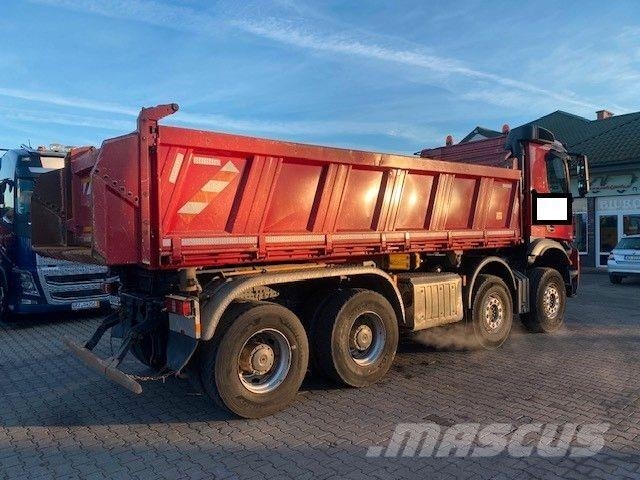 Mercedes-Benz AROCS 4148 8x4 EUR 6 KIPPER MEILLER BORDMATIK Самоскиди