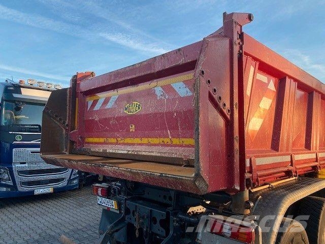Mercedes-Benz AROCS 4148 8x4 EUR 6 KIPPER MEILLER BORDMATIK Самоскиди
