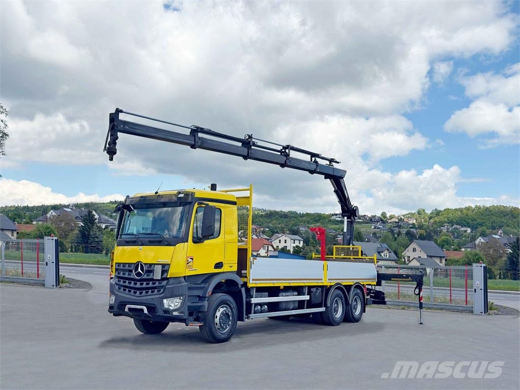 Mercedes-Benz AROCS 2636 *HIAB 166 D-4 HIDUO + FUNK* 6x4 Madelautod