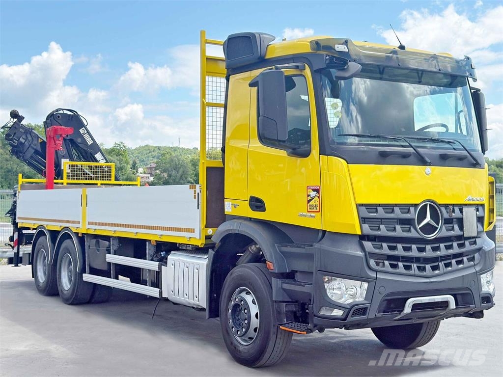 Mercedes-Benz AROCS 2636 *HIAB 166 D-4 HIDUO + FUNK* 6x4 Madelautod