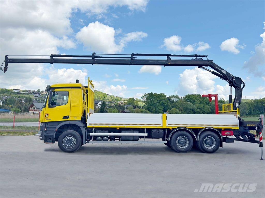 Mercedes-Benz AROCS 2636 *HIAB 166 D-4 HIDUO + FUNK* 6x4 Madelautod