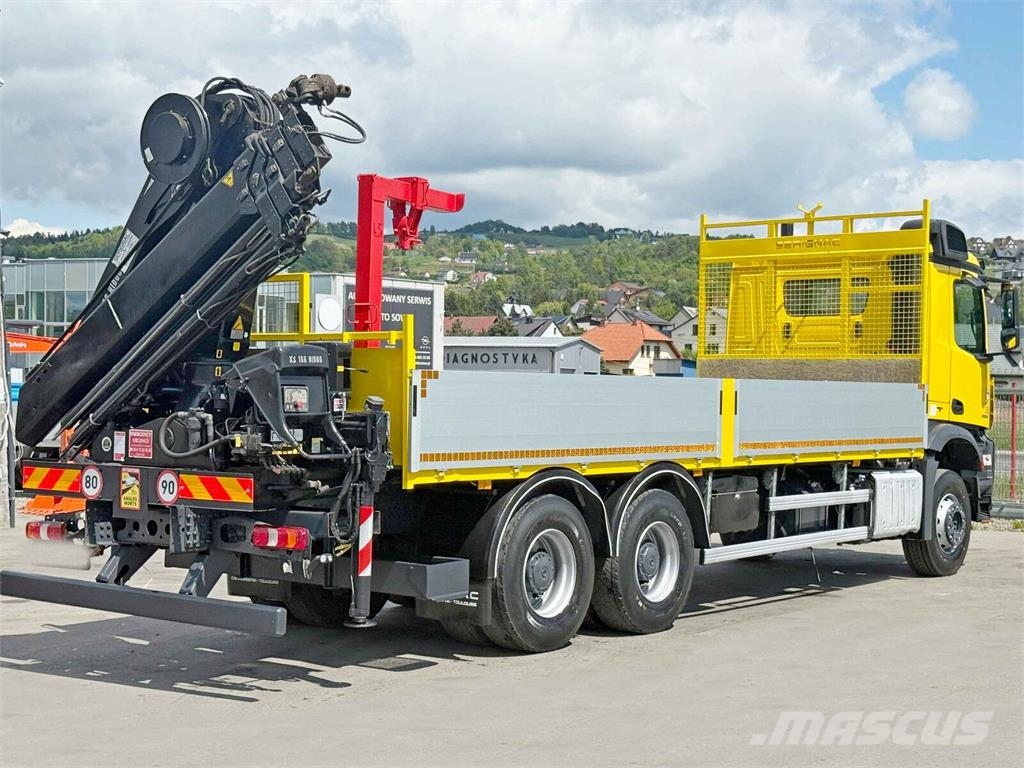 Mercedes-Benz AROCS 2636 *HIAB 166 D-4 HIDUO + FUNK* 6x4 Madelautod