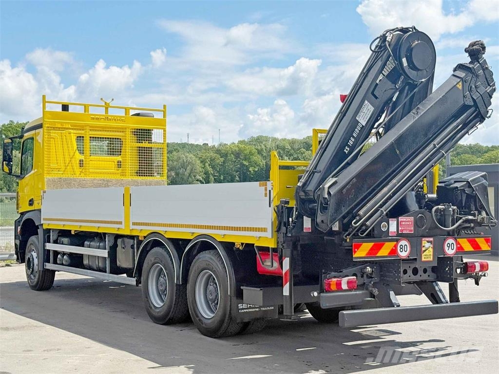 Mercedes-Benz AROCS 2636 *HIAB 166 D-4 HIDUO + FUNK* 6x4 Madelautod