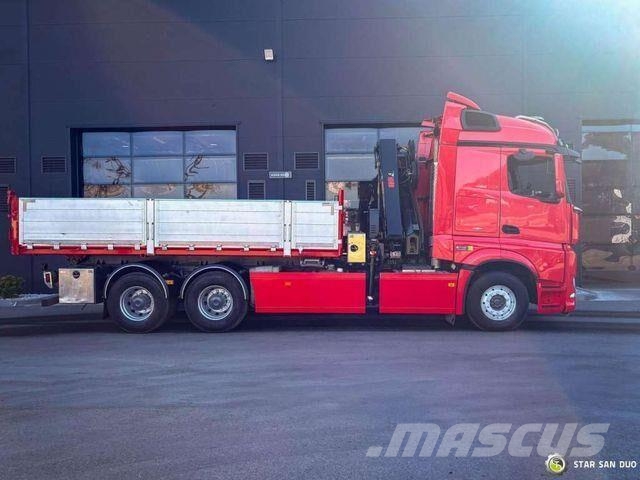 Mercedes-Benz AROCS 3358L 6x4 HIAB 192X-HIPRO E-6 Crane Kippe Самоскиди