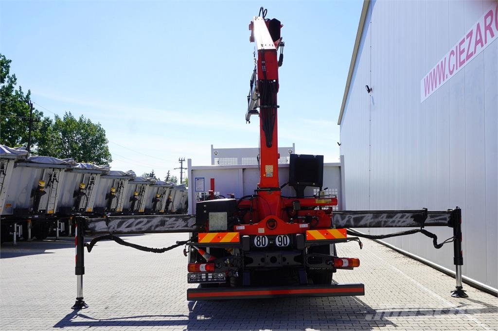 Mercedes-Benz Arocs 2536 6×2 / 200 tho. km / Fassi F195 crane /  رافعات مجنزرة