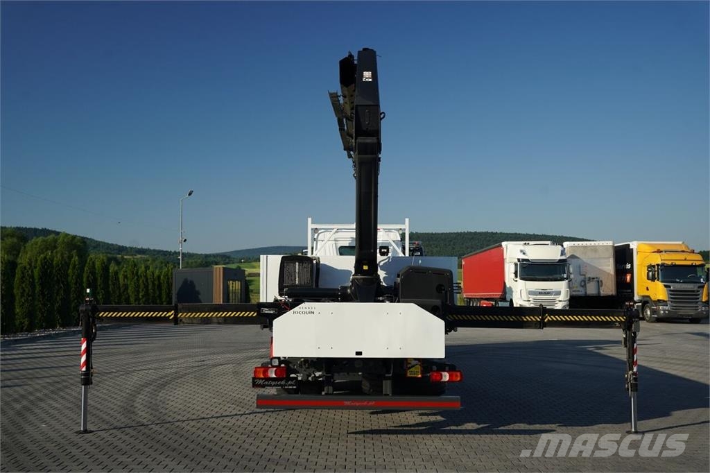 Mercedes-Benz AROCS 2636 / 6x4 / SKRZYNIOWY 7.6 M + HDS HIAB 188 平板栏板货车