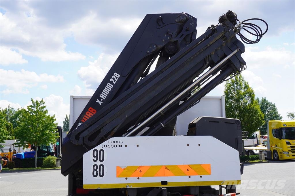Mercedes-Benz Arocs 2643 6x4 / HIAB X-Hiduo 228 E-4 crane / remo Kraner på larvebånd