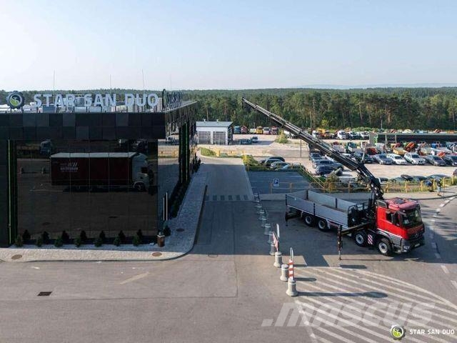 Mercedes-Benz AROCS 3748 8x4 HIAB 548 E-6 Rotator Crane Camiones plataforma