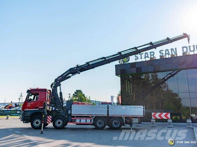 Mercedes-Benz AROCS 3748 8x4 HIAB 548 E-6 Rotator Crane Camiones plataforma