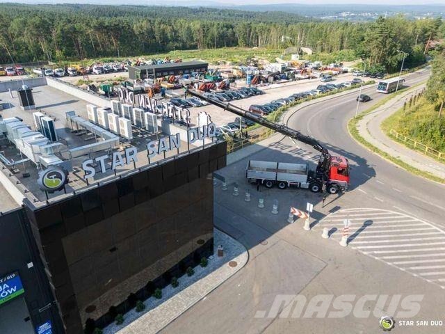 Mercedes-Benz AROCS 3748 8x4 HIAB 548 E-6 Rotator Crane Camiones plataforma