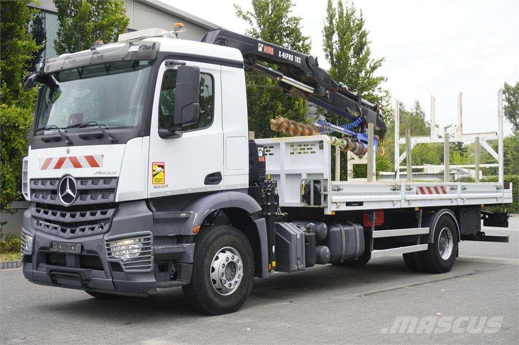 Mercedes-Benz Arocs 1833 4x2 / 60 tho. km! / HIAB X-HIPRO 192 ES Mobilná vrtná súprava