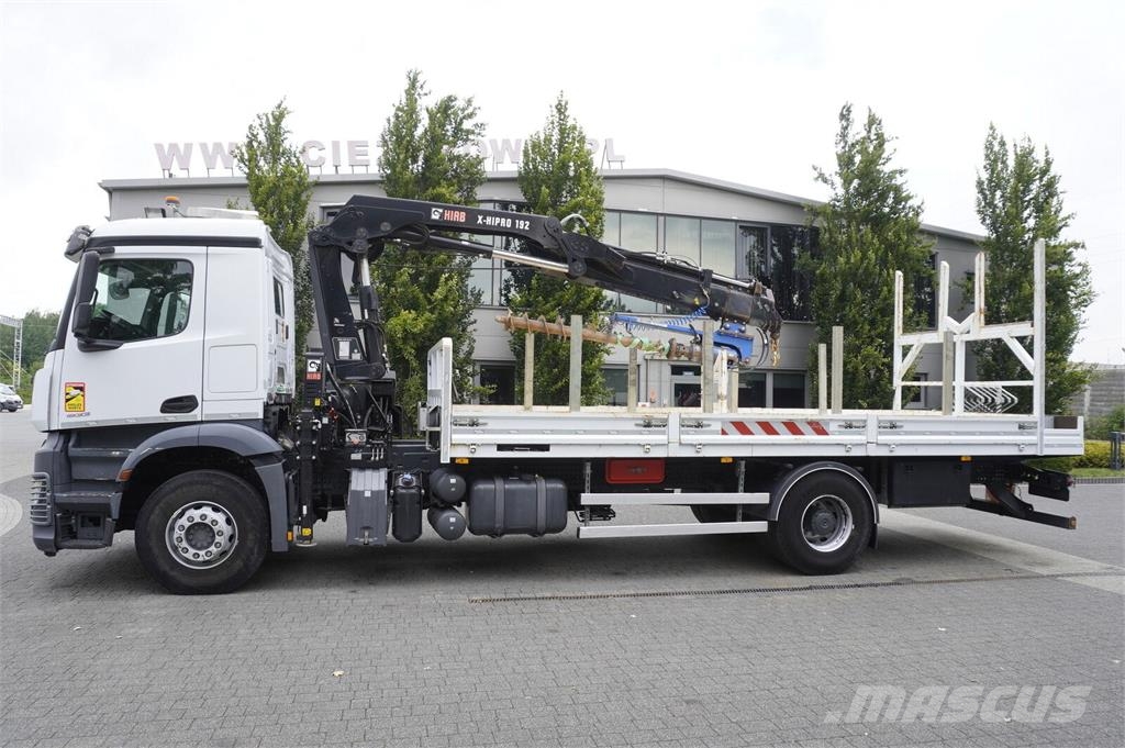 Mercedes-Benz Arocs 1833 4x2 / 60 tho. km! / HIAB X-HIPRO 192 ES Mobilná vrtná súprava
