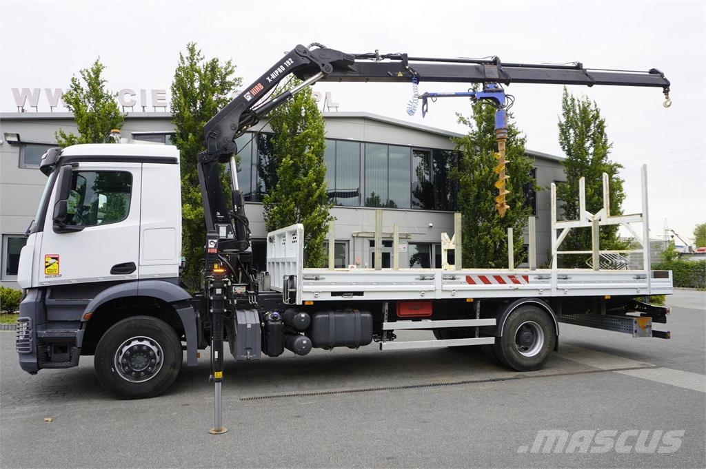 Mercedes-Benz Arocs 1833 4×2 / 50 tho. km! / HIAB X-HIPRO 192 ES رافعات مجنزرة