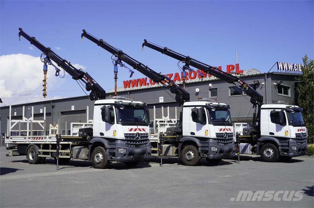 Mercedes-Benz Arocs 1833 4×2 / 50 tho. km! / HIAB X-HIPRO 192 ES Camiones de perforación móvil