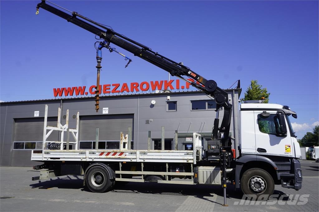 Mercedes-Benz Arocs 1833 4×2 / 50 tho. km! / HIAB X-HIPRO 192 ES Camiones de perforación móvil