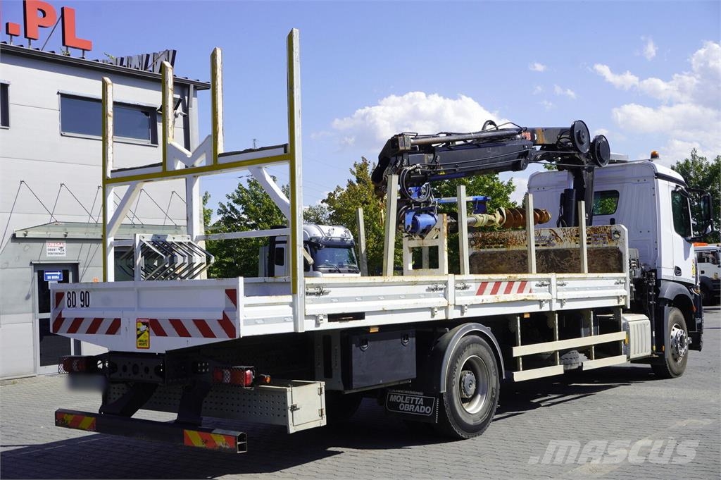 Mercedes-Benz Arocs 1833 4×2 / 50 tho. km! / HIAB X-HIPRO 192 ES Camiones de perforación móvil