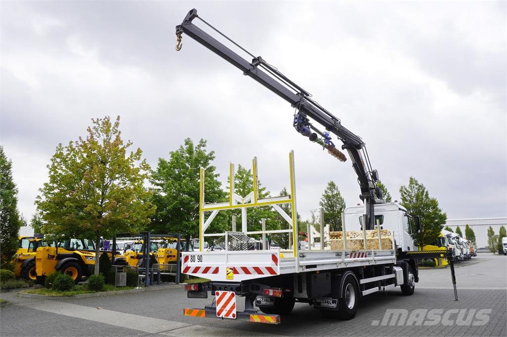 Mercedes-Benz Arocs 1833 4×2 / 50 tho. km! / HIAB X-HIPRO 192 ES رافعات مجنزرة