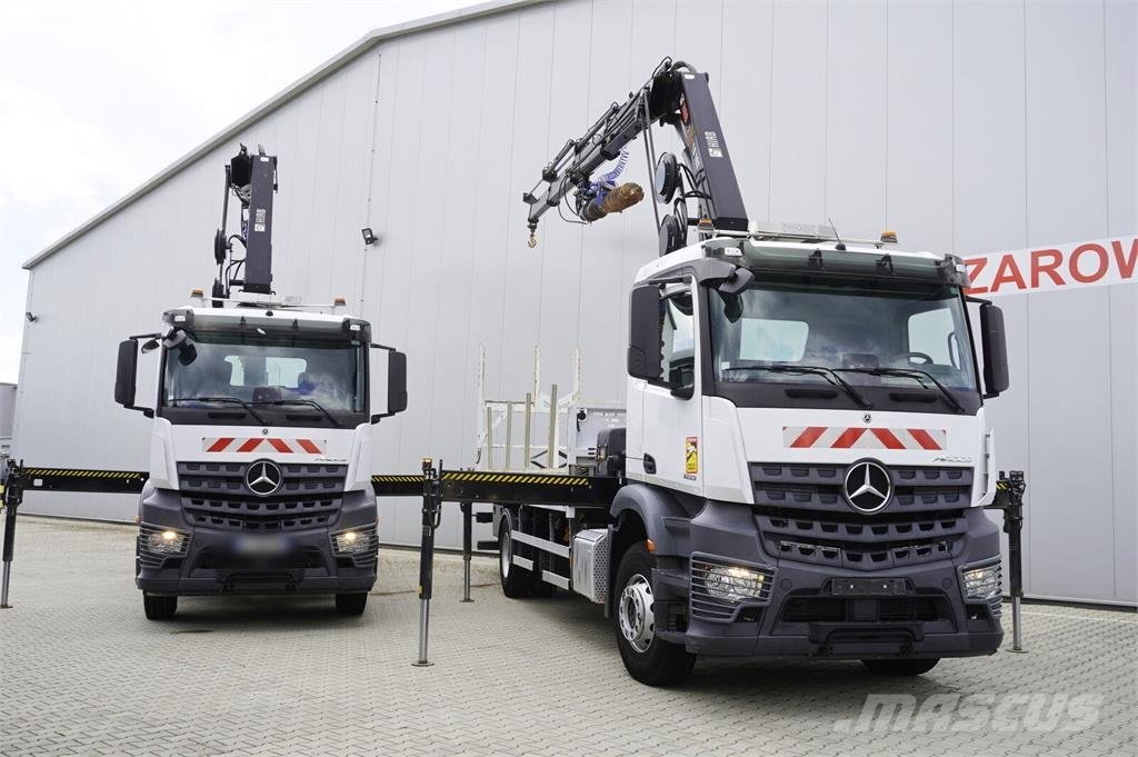 Mercedes-Benz Arocs 1833 4×2 / 50 tho. km! / HIAB X-HIPRO 192 ES Camiones de perforación móvil