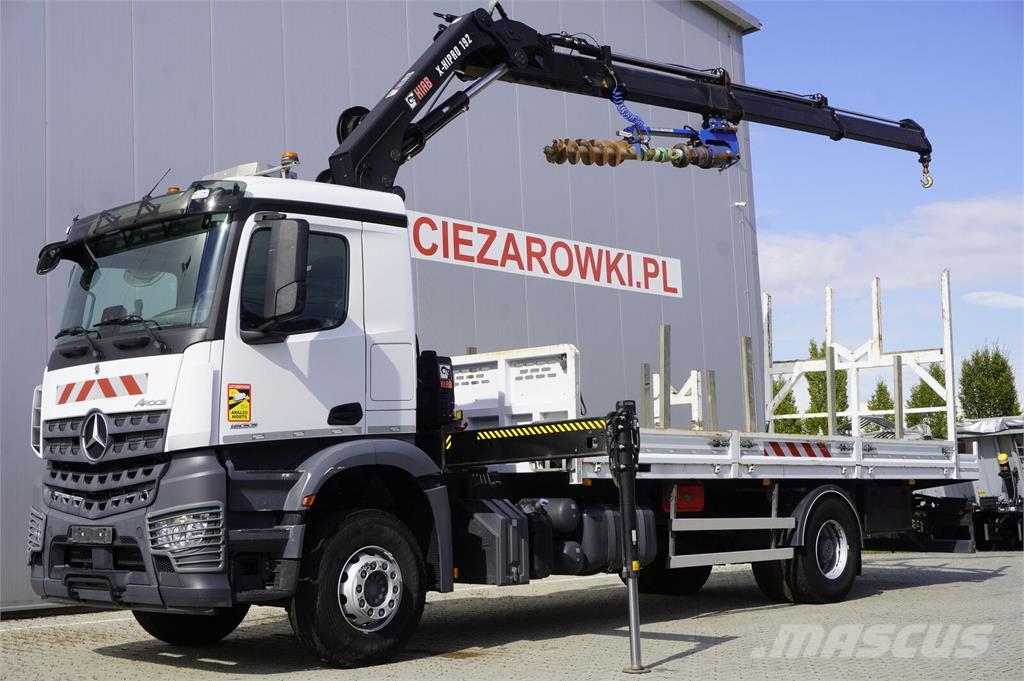 Mercedes-Benz Arocs 1833 4×2 / 50 tho. km! / HIAB X-HIPRO 192 ES Camiones de perforación móvil