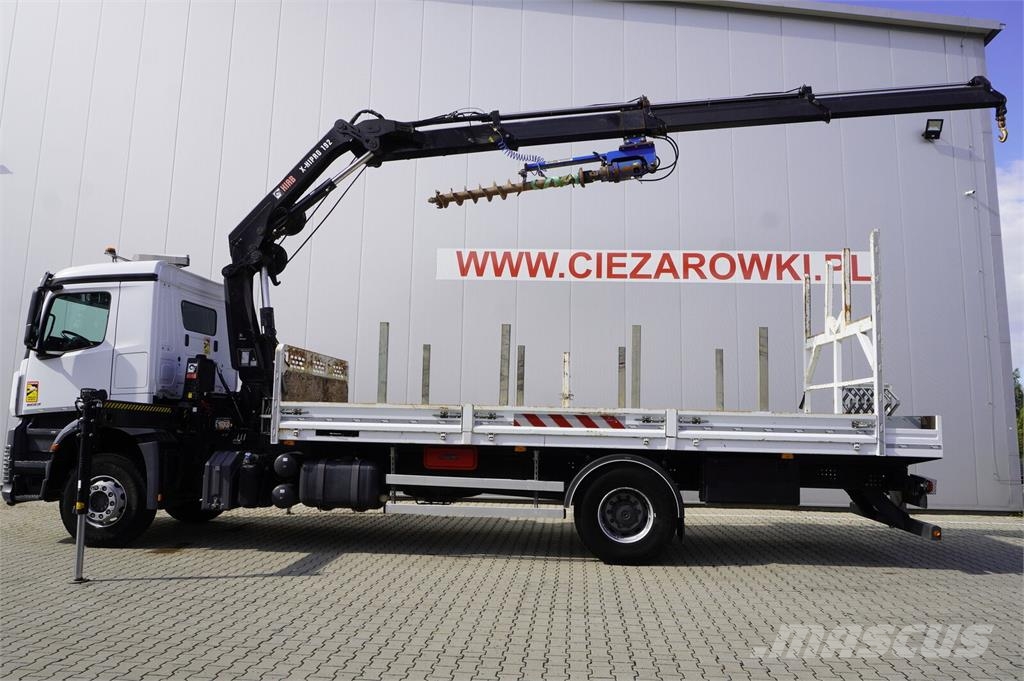 Mercedes-Benz Arocs 1833 4×2 / 50 tho. km! / HIAB X-HIPRO 192 ES Camiones de perforación móvil