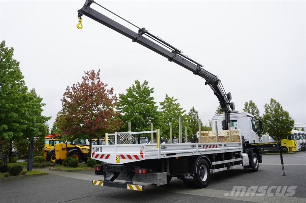 Mercedes-Benz Arocs 1833 4×2 / 50 tho. km! / HIAB X-HIPRO 192 ES Grue sur chenilles