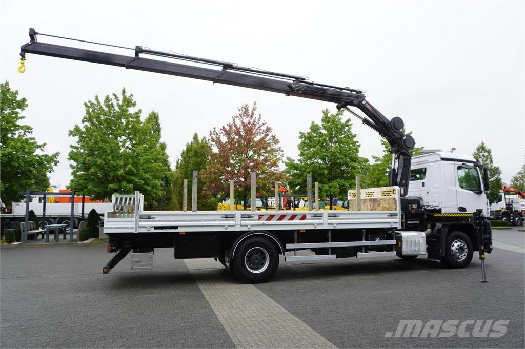 Mercedes-Benz Arocs 1833 4×2 / 50 tho. km! / HIAB X-HIPRO 192 ES Grue sur chenilles