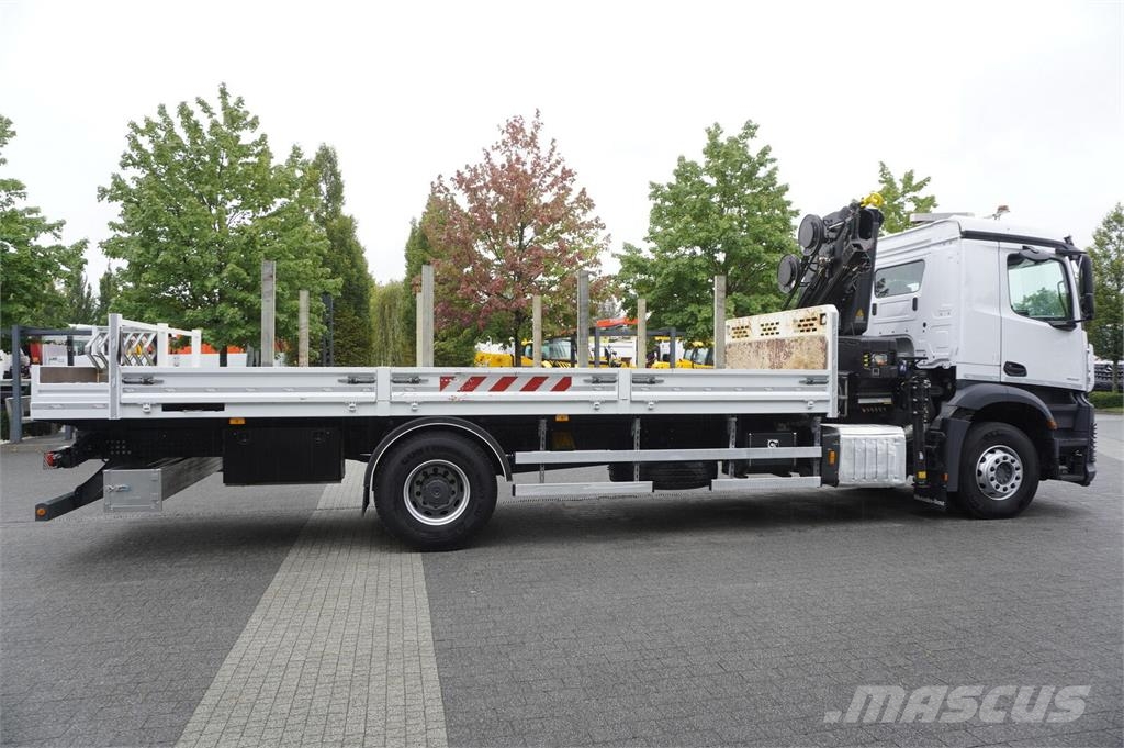 Mercedes-Benz Arocs 1833 4×2 / 50 tho. km! / HIAB X-HIPRO 192 ES Grue sur chenilles
