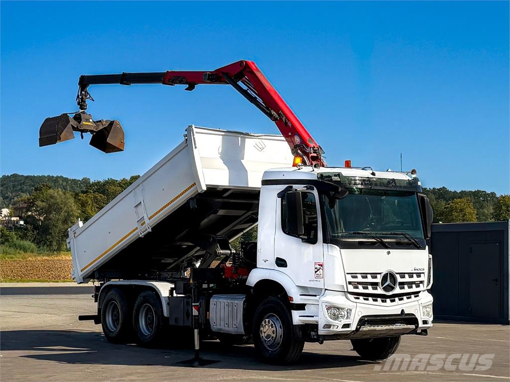 Mercedes-Benz AROCS 2640 HMF 1643 Z2 + FUNK * Bordmatic * 6x4! Pašizgāzējs