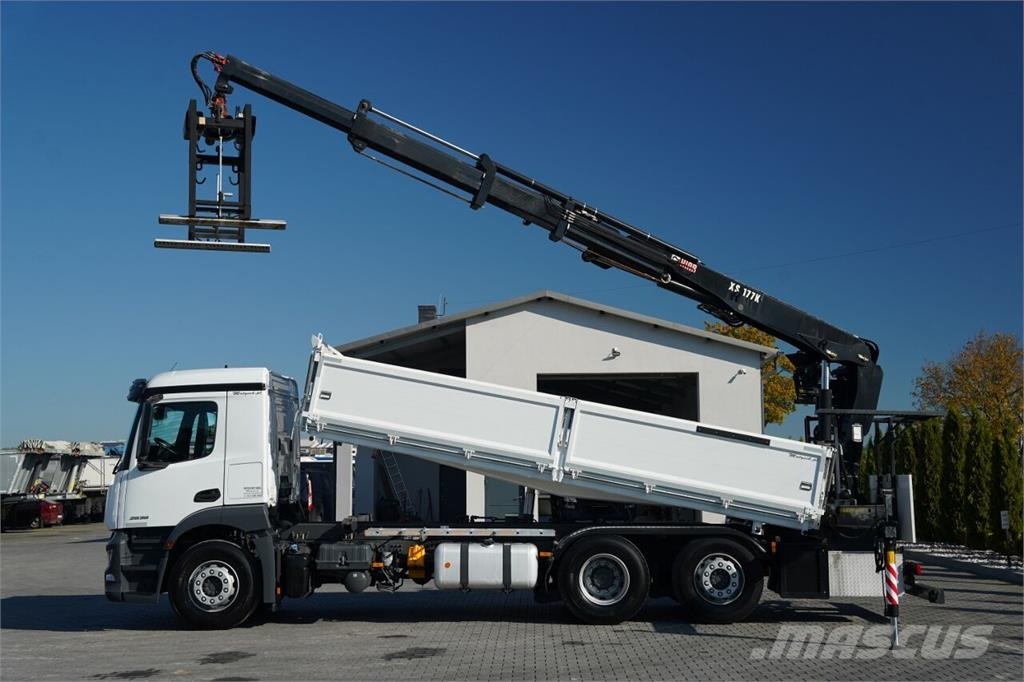 Mercedes-Benz AROCS 2536 / 6x2 / WYWROTKA 3 STRONNA - 6,6 M / HD Tippbilar