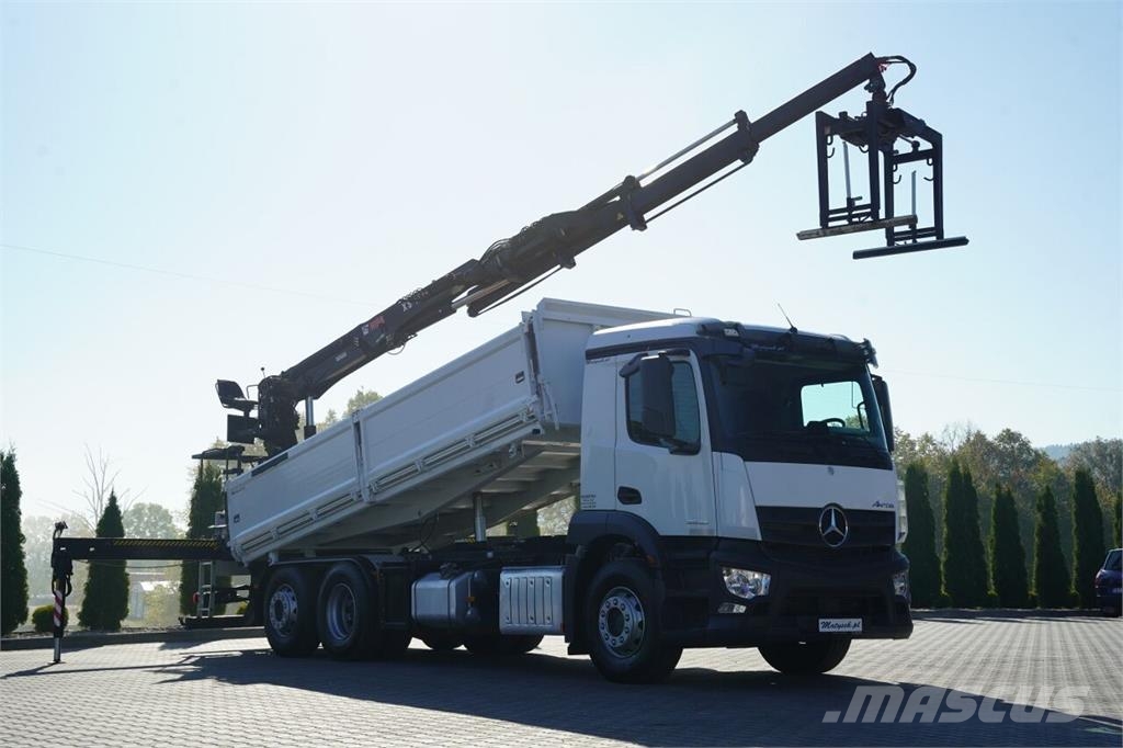 Mercedes-Benz AROCS 2536 / 6x2 / WYWROTKA 3 STRONNA - 6,6 M / HD Tippbilar